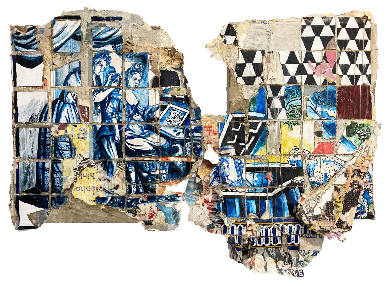 Manuela Pimentel, O olhar diagonal das coisas (Diptych) (Homenagem a Ana Luísa Amaral), 2022