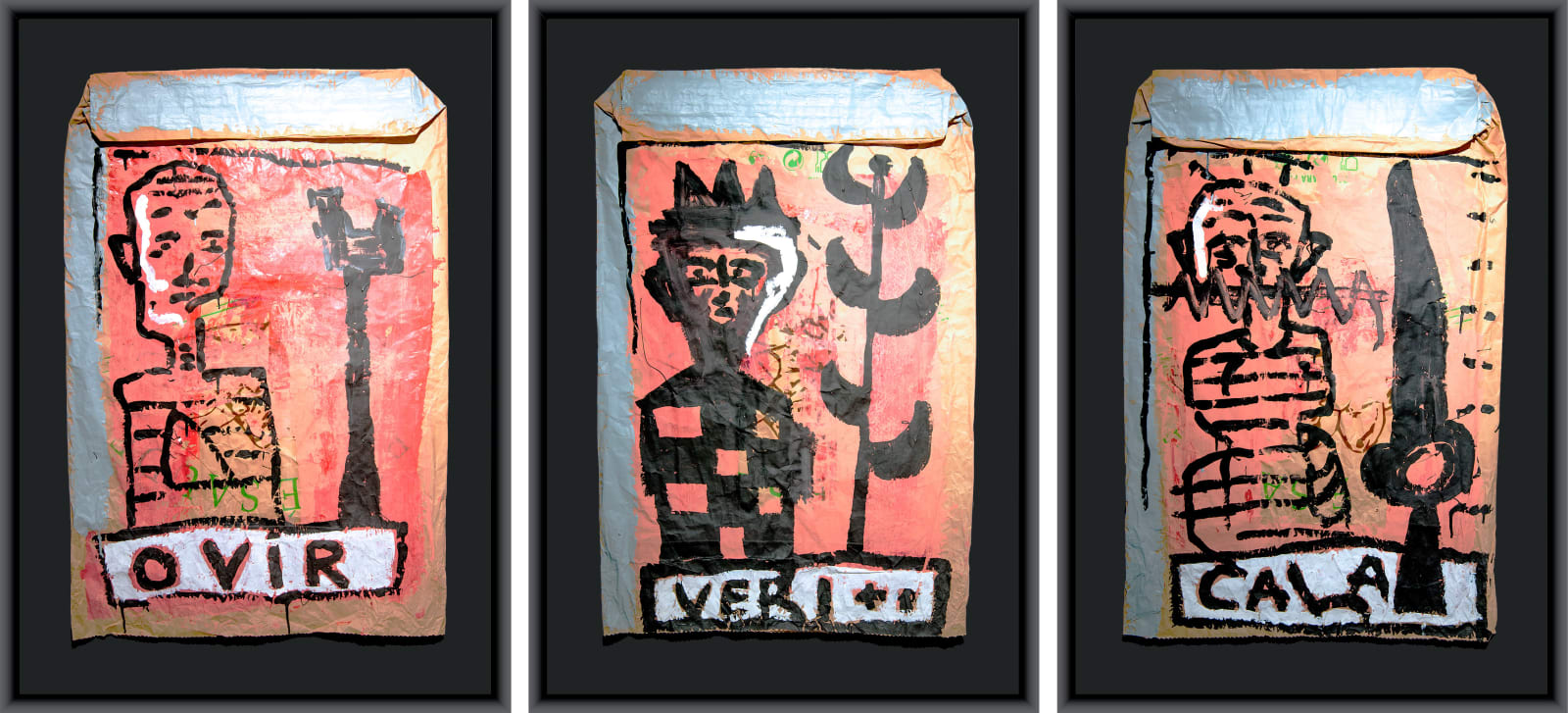 Nelo Teixeira, Ouvir, ver, calar (Tryptic), 2020