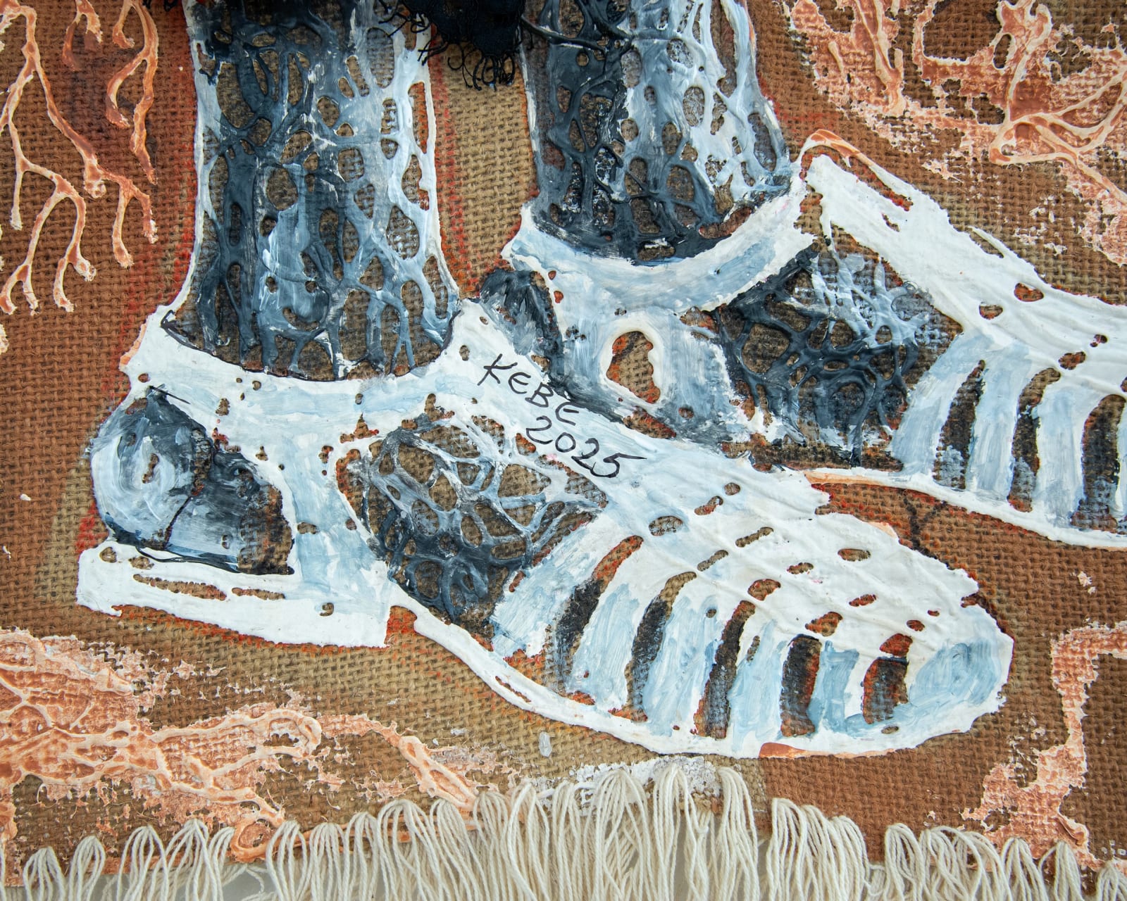 Ibrahim Bemba Kébé, Caged Mind, 2025