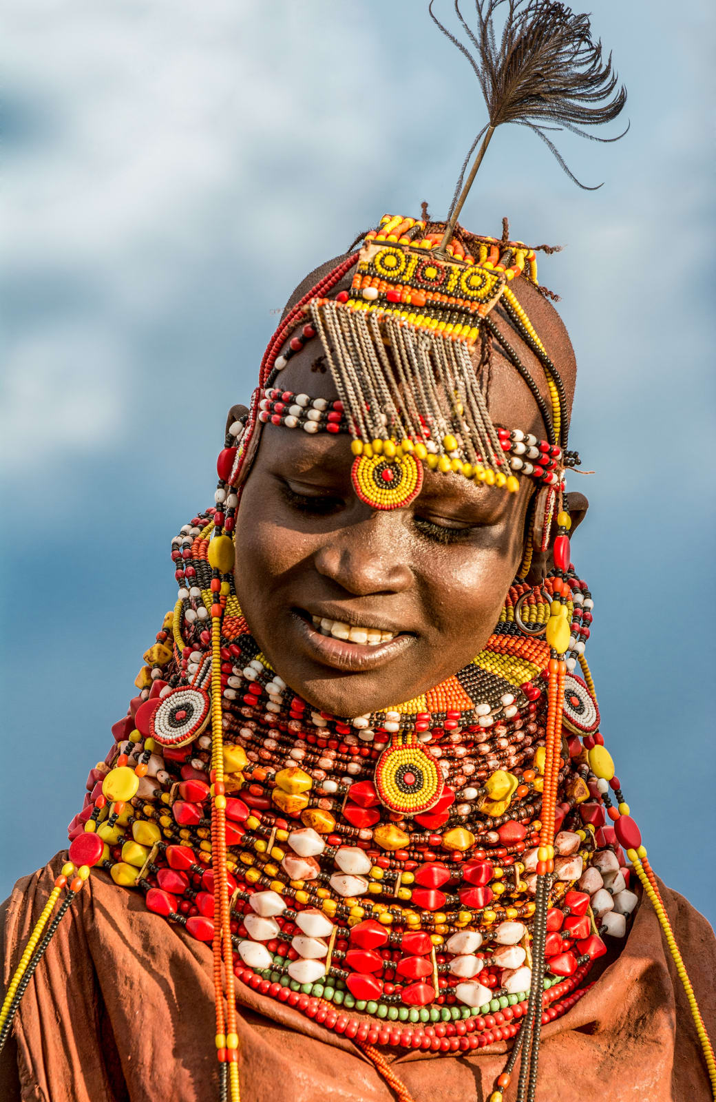 Carol Beckwith and Angela Fisher, Turkana Girl, Kenya, 2014
