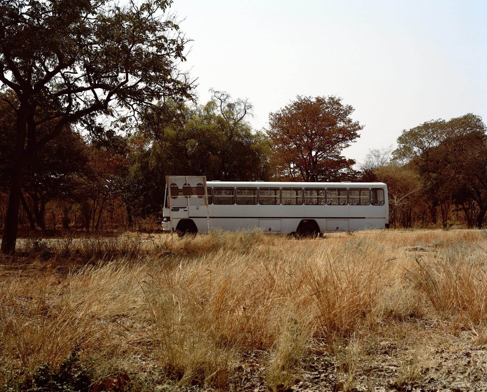 Francois Visser, White Bus, Botswana, 2015