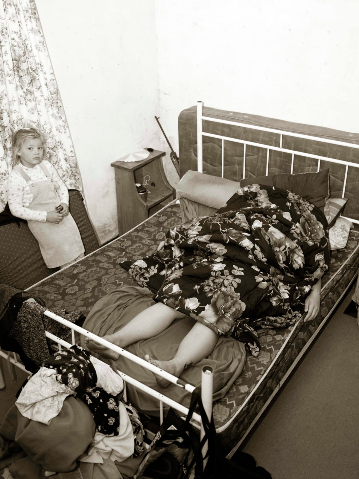 Johno Mellish, Woman and Child, 2022