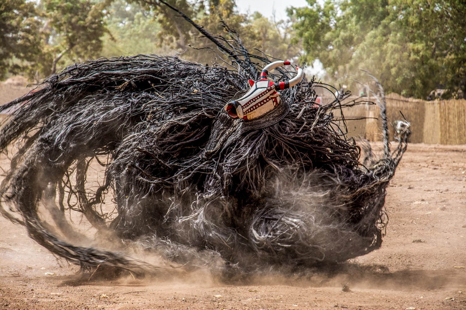 Carol Beckwith and Angela Fisher, Bwa Spirit Mask, Burkina Faso, 2014