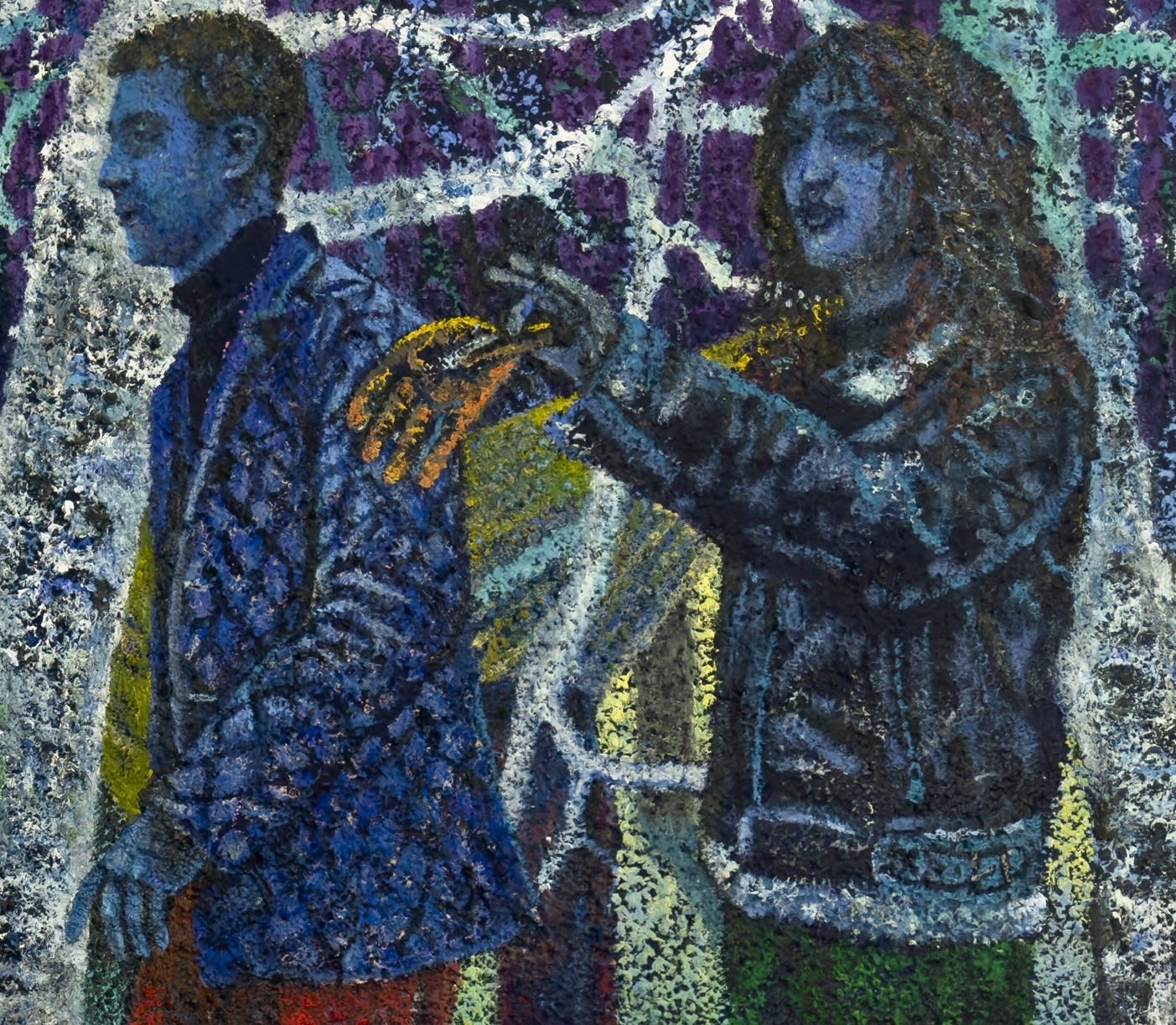 Gabriele Napoli, Illuminati da sotto sembrava graffiassero il cielo, 2025