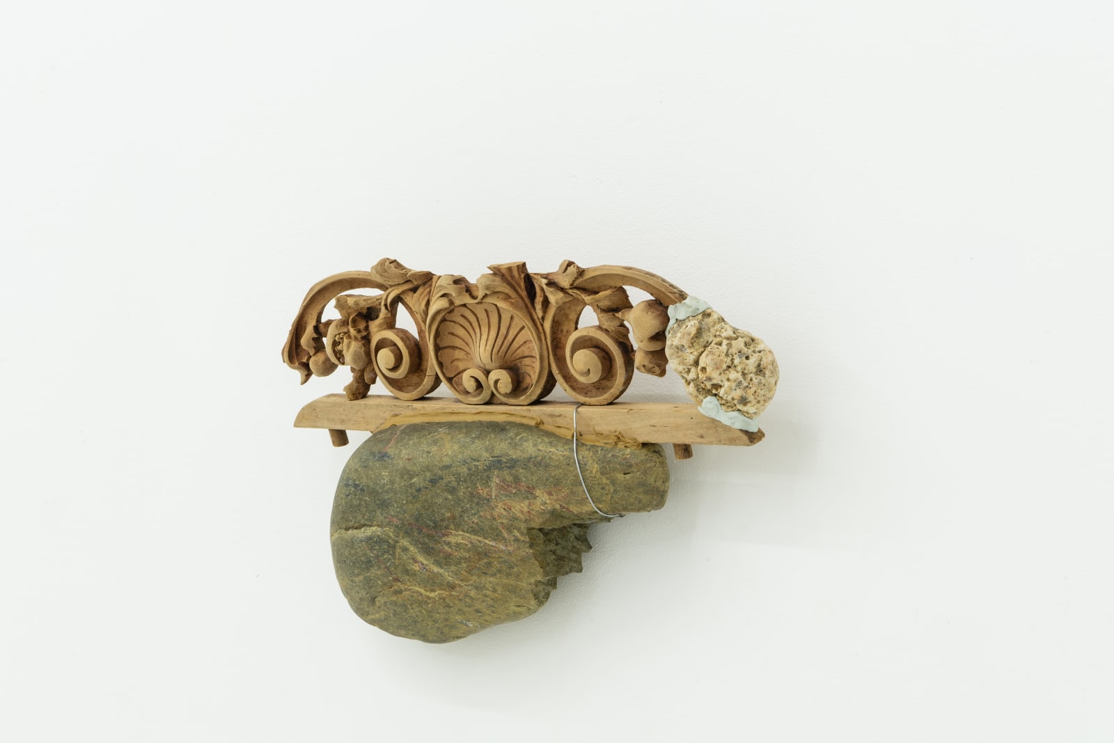 Jimmie Durham, Suggested proposal for a New Architecture 2, stoning , 2004