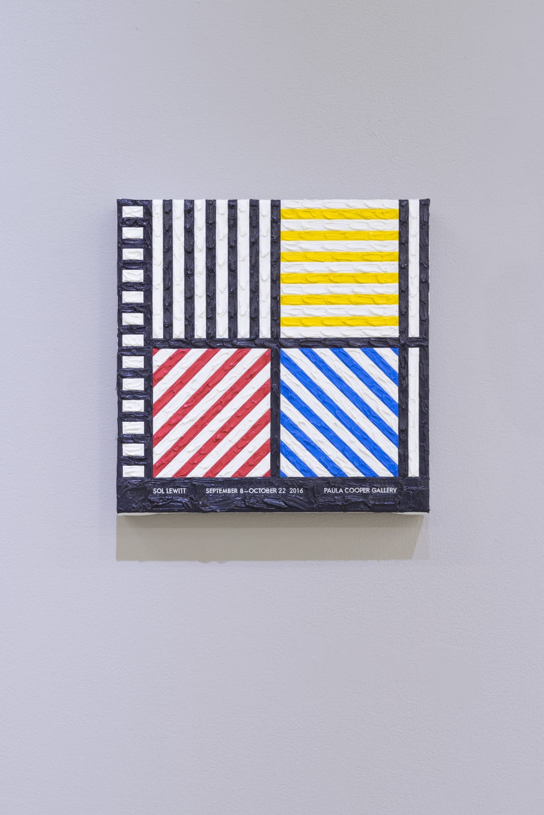 Simon Linke, Sol Le Witt at Paula Cooper Gallery, 2016