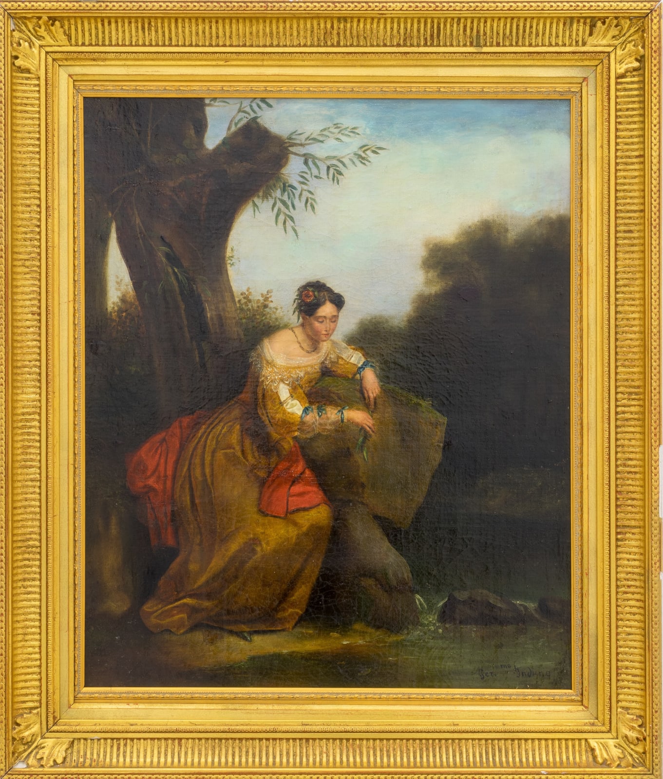 Gerolamo Induno, Untitled (Arcadia), 1850 circa