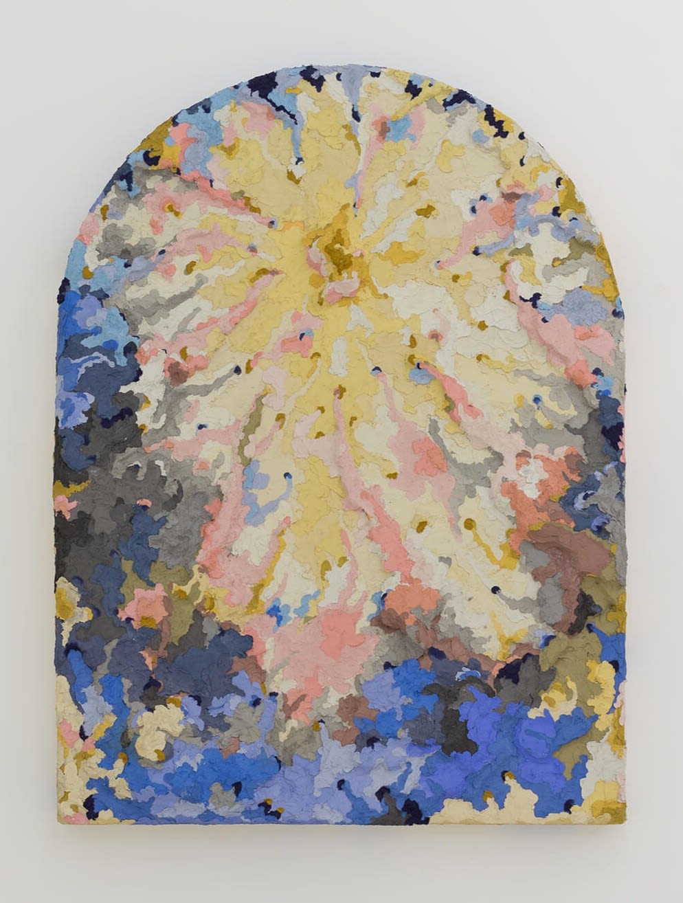 Edoardo Piermattei, Omaggio a Giovanni Battista Gaulli detto il Baciccio, 2017