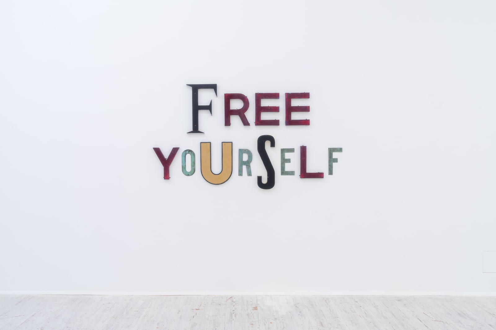 Jack Pierson, FREE YOURSELF, 2019