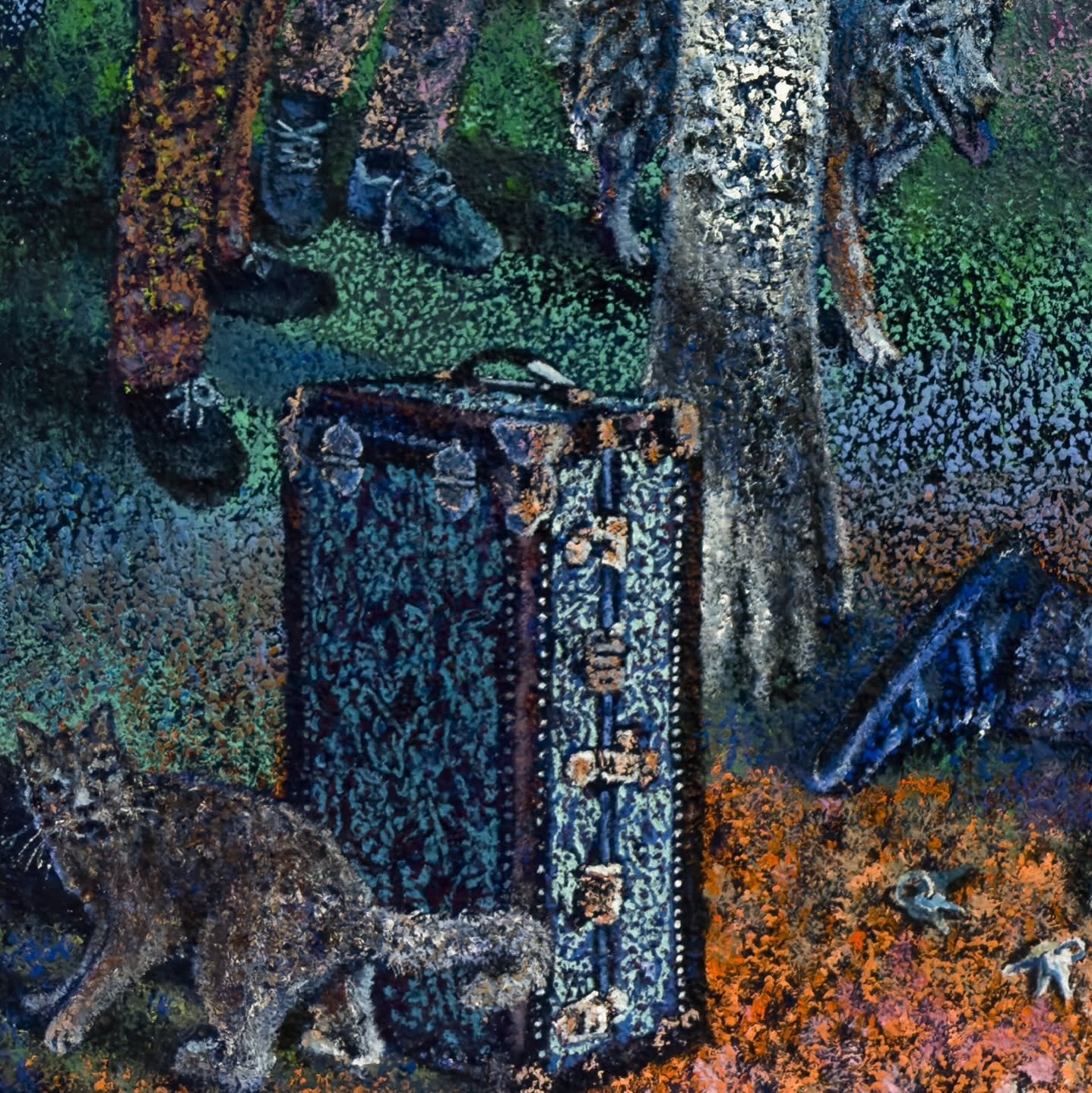 Gabriele Napoli, Illuminati da sotto sembrava graffiassero il cielo, 2025