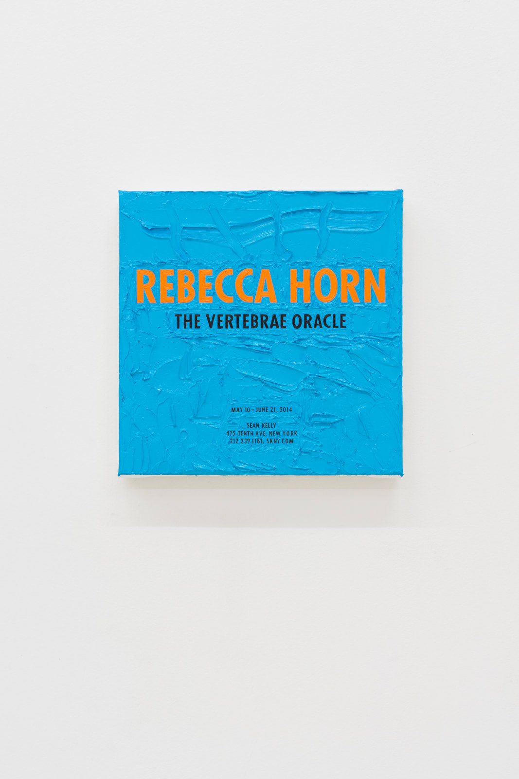 Simon Linke, Rebecca Horn at Sean Kelly, 2018