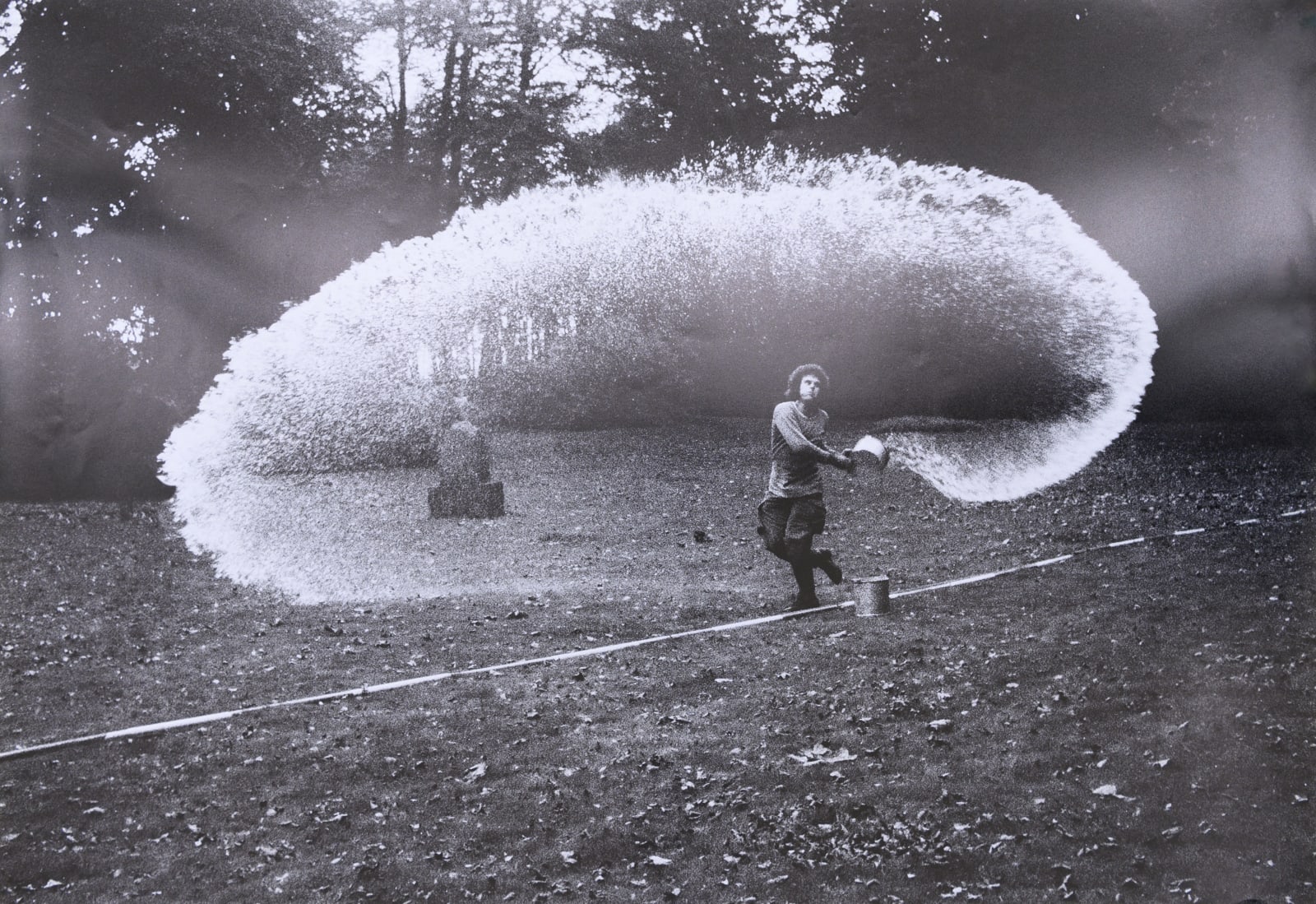 Klaus Rinke, Wasser um mich herum – Neueröffnung Alfred Schmela Gallery, 1975