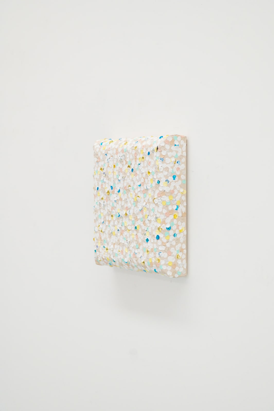 John Torreano, Sparkle (white mint rose yelleow), 2023