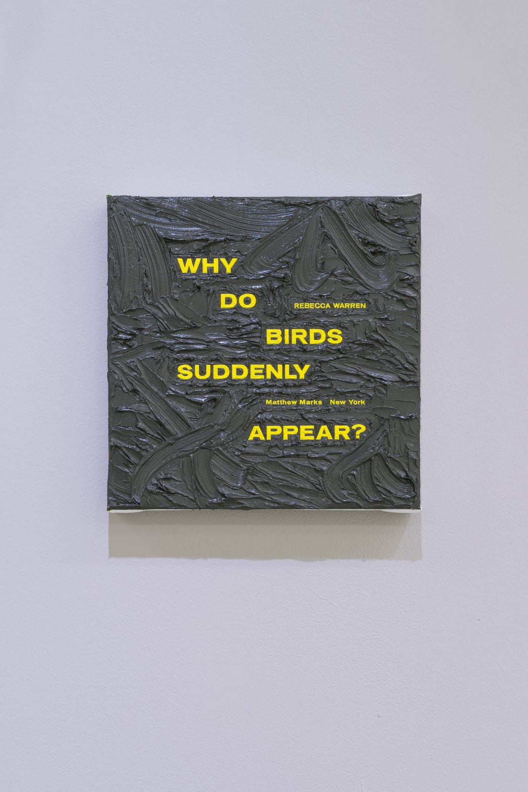 Simon Linke, Rebecca Warren at Matthew Marks, 2017