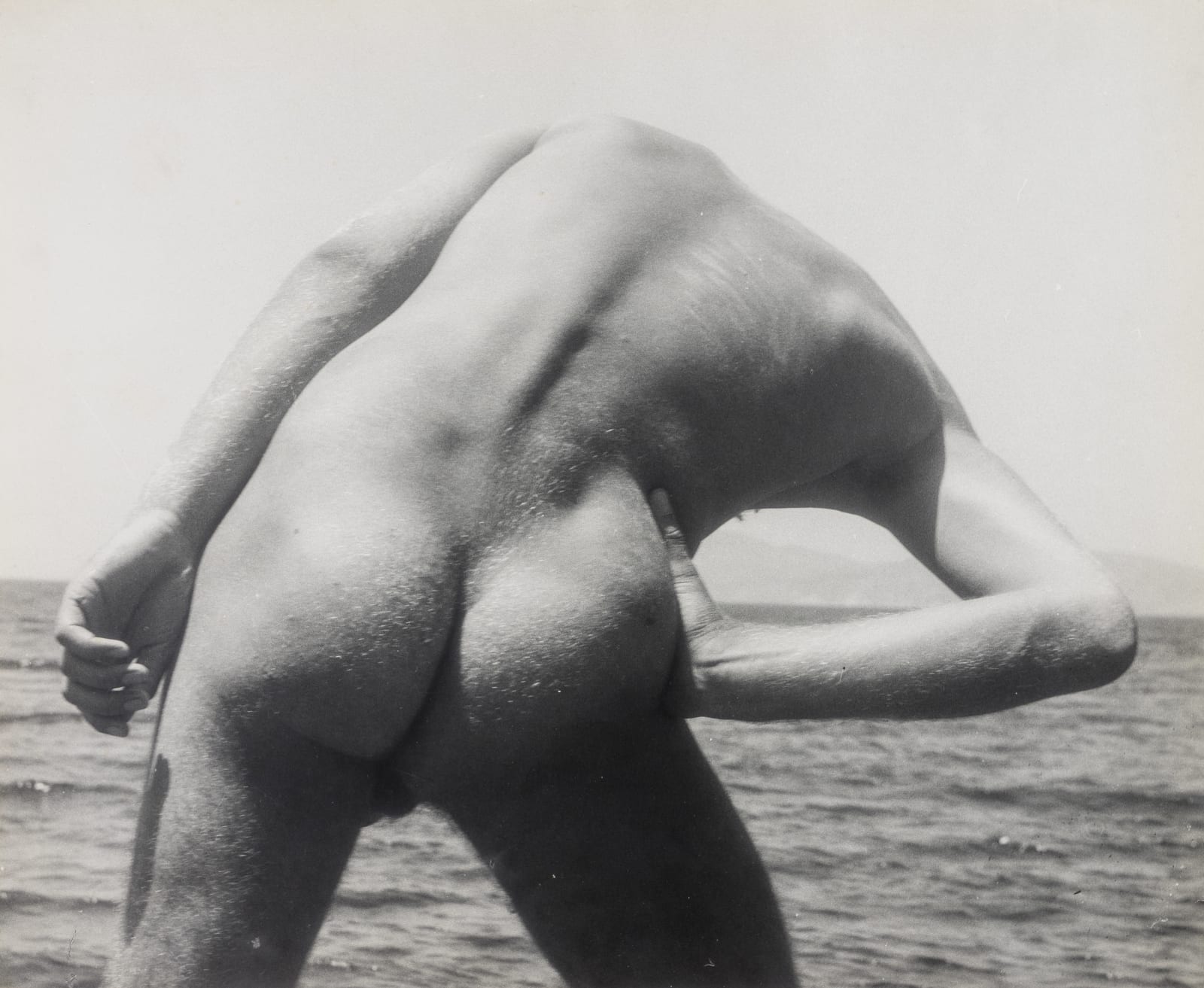 Klaus Rinke, Körper als Skulptur, 1960