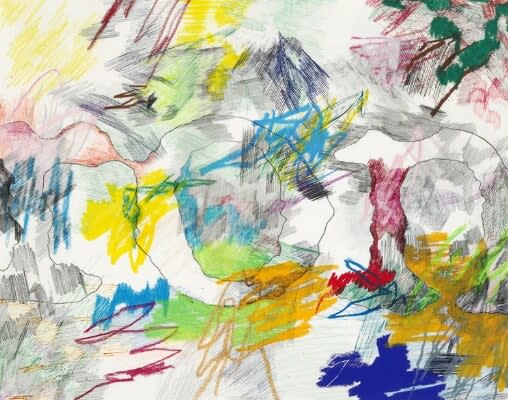 William Anastasi, Untitled (Bababad series), 1996