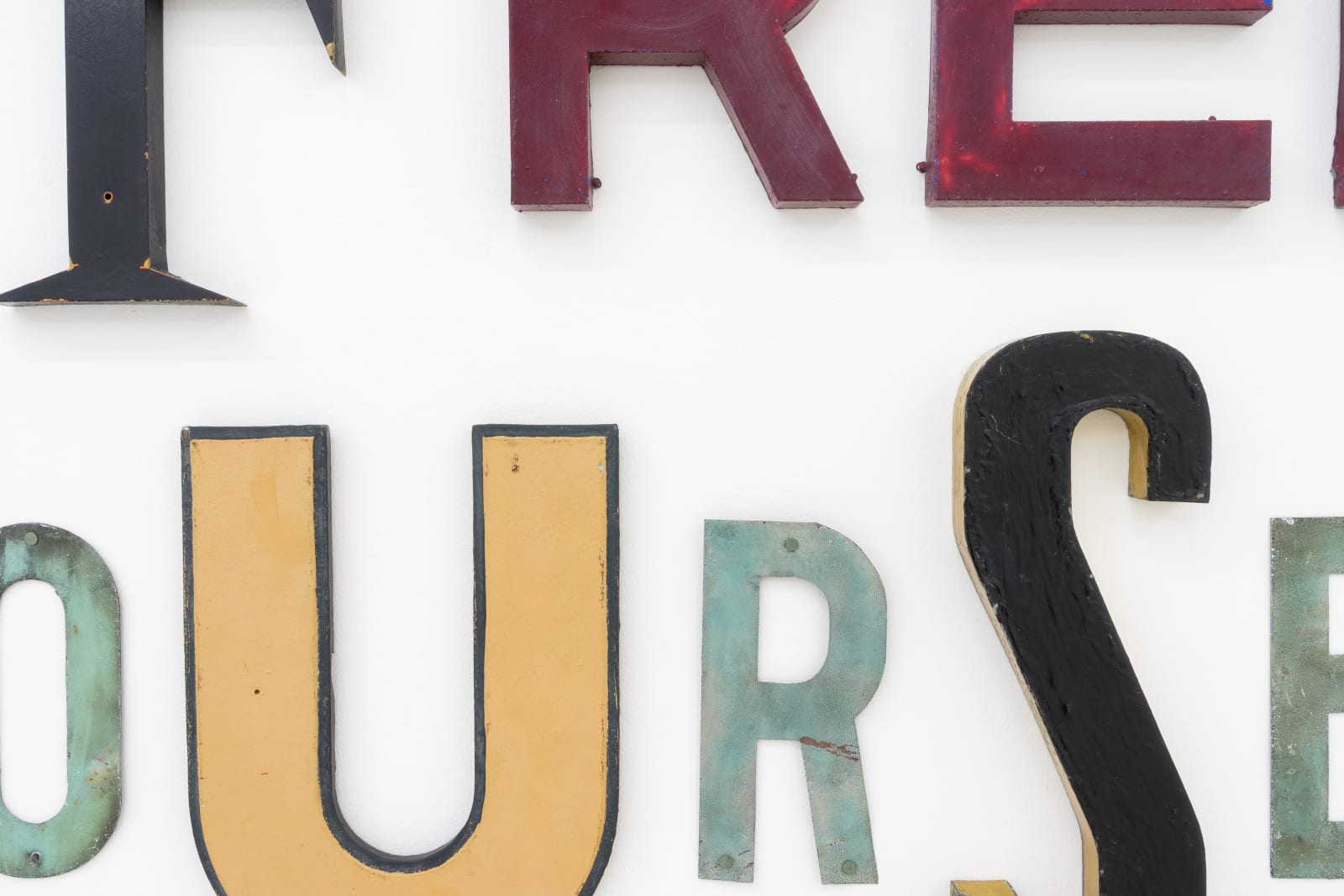 Jack Pierson, FREE YOURSELF, 2019