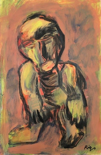 Rigo, Abstract Figure, 2018