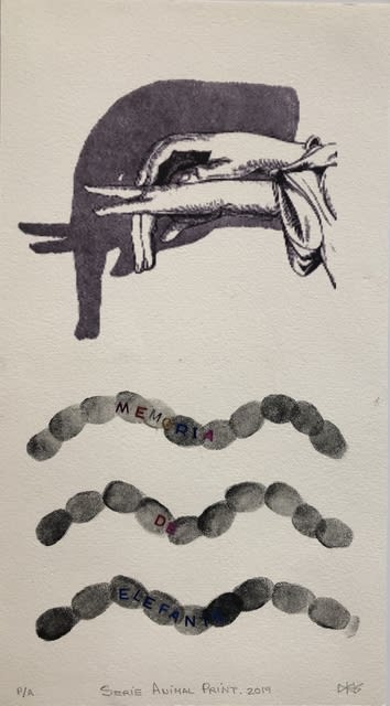 Yamilys Brito Jorge, Animal Series: Memoria De Elephanta, 2019