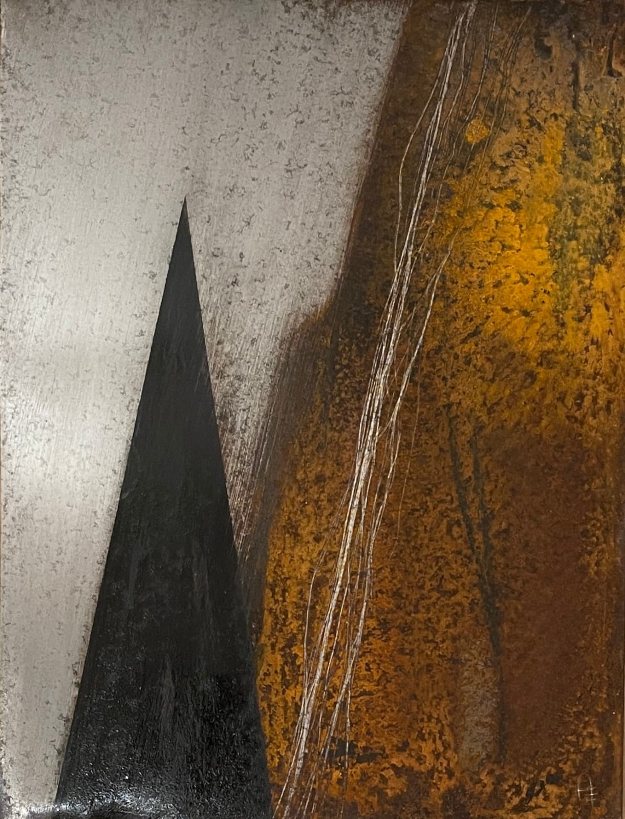 Luis Alberto Álvarez López, Metal Plate No.5, 2022