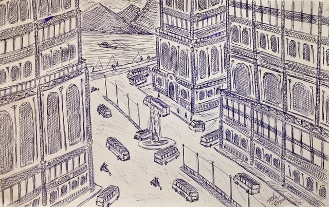 Damian Valdes Dilla, Cityscape No.1 , 2017