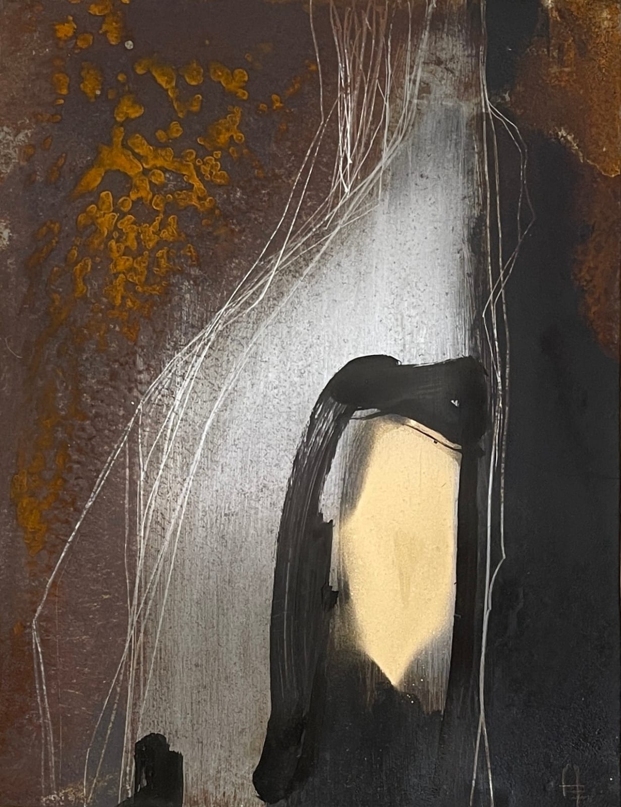 Luis Alberto Álvarez López, Metal Plate No.7, 2022