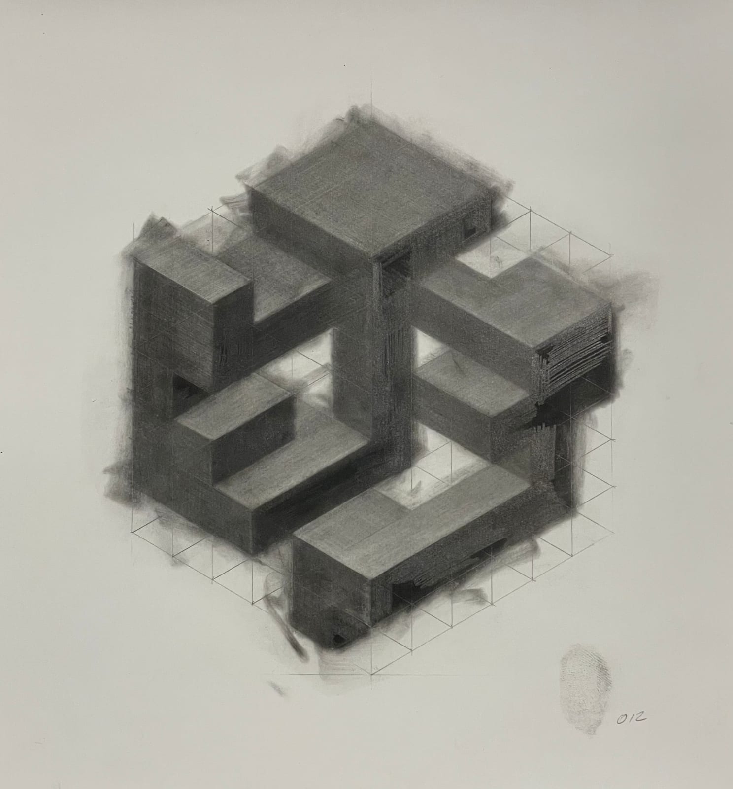 Roger Toledo, Perspectiva 012 (Study), 2024