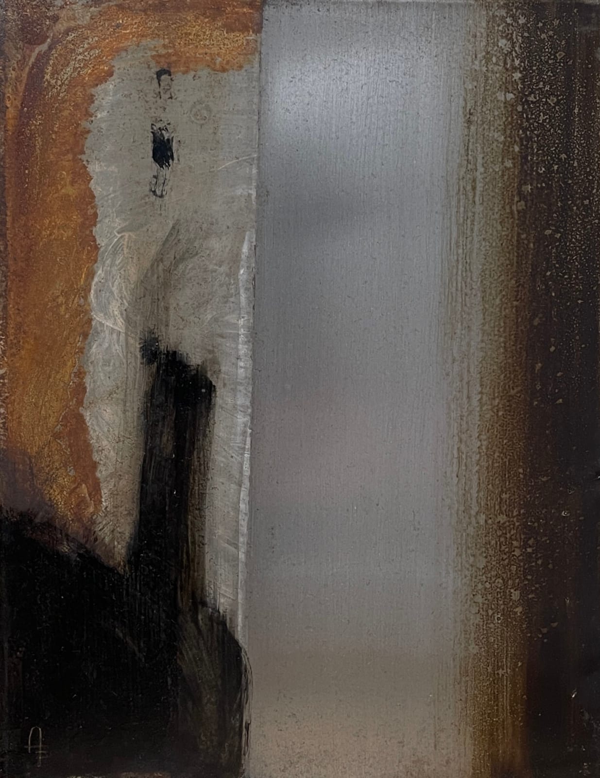 Luis Alberto Álvarez López, Metal Plate No.8, 2022