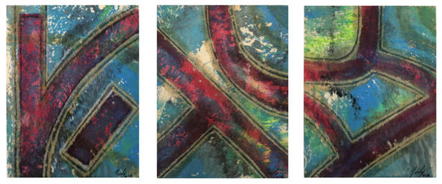 Jorly González Contador, Abstract Studies (Set of three), 2018