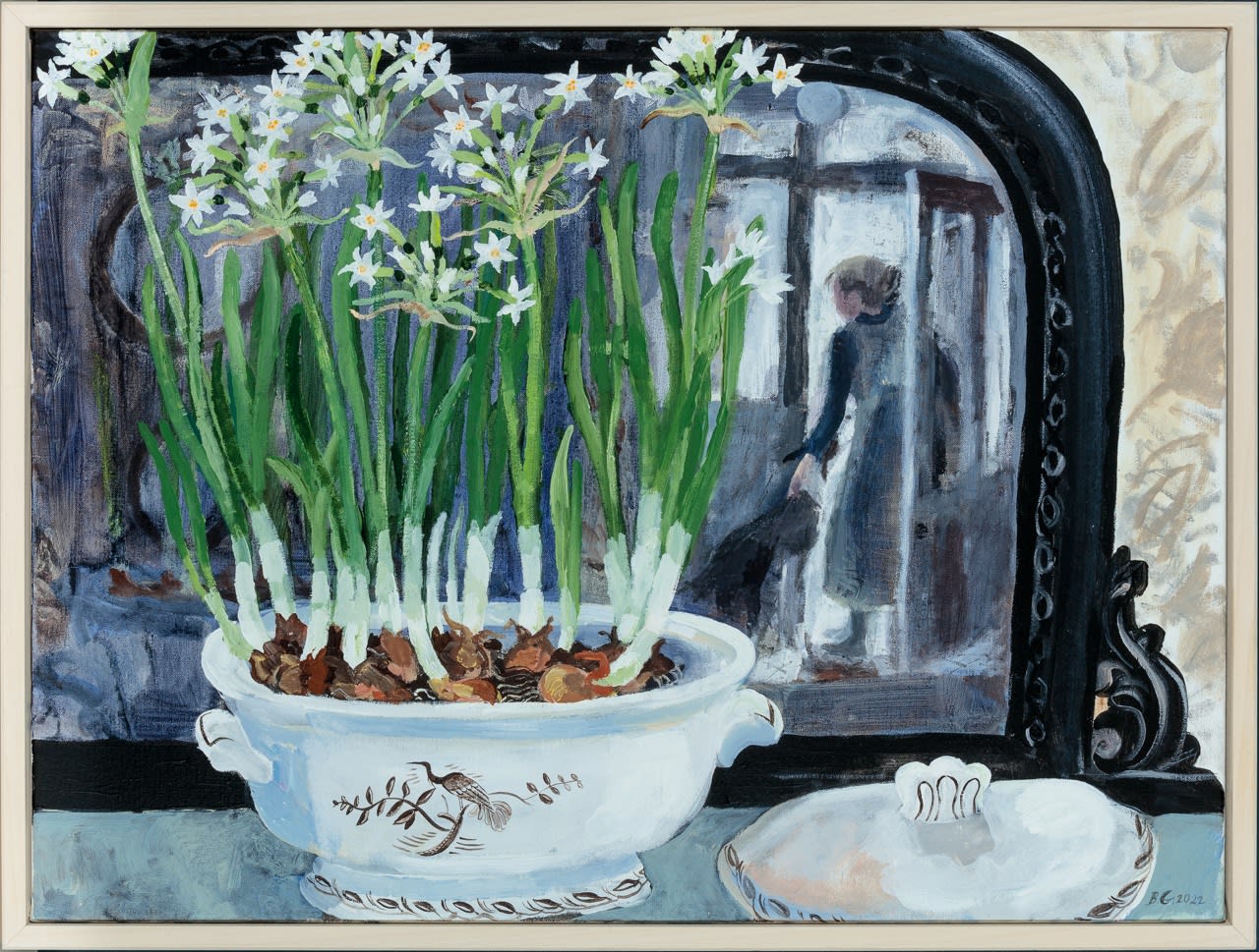 Brita Granström, Ingrid with Narcissi, 2022