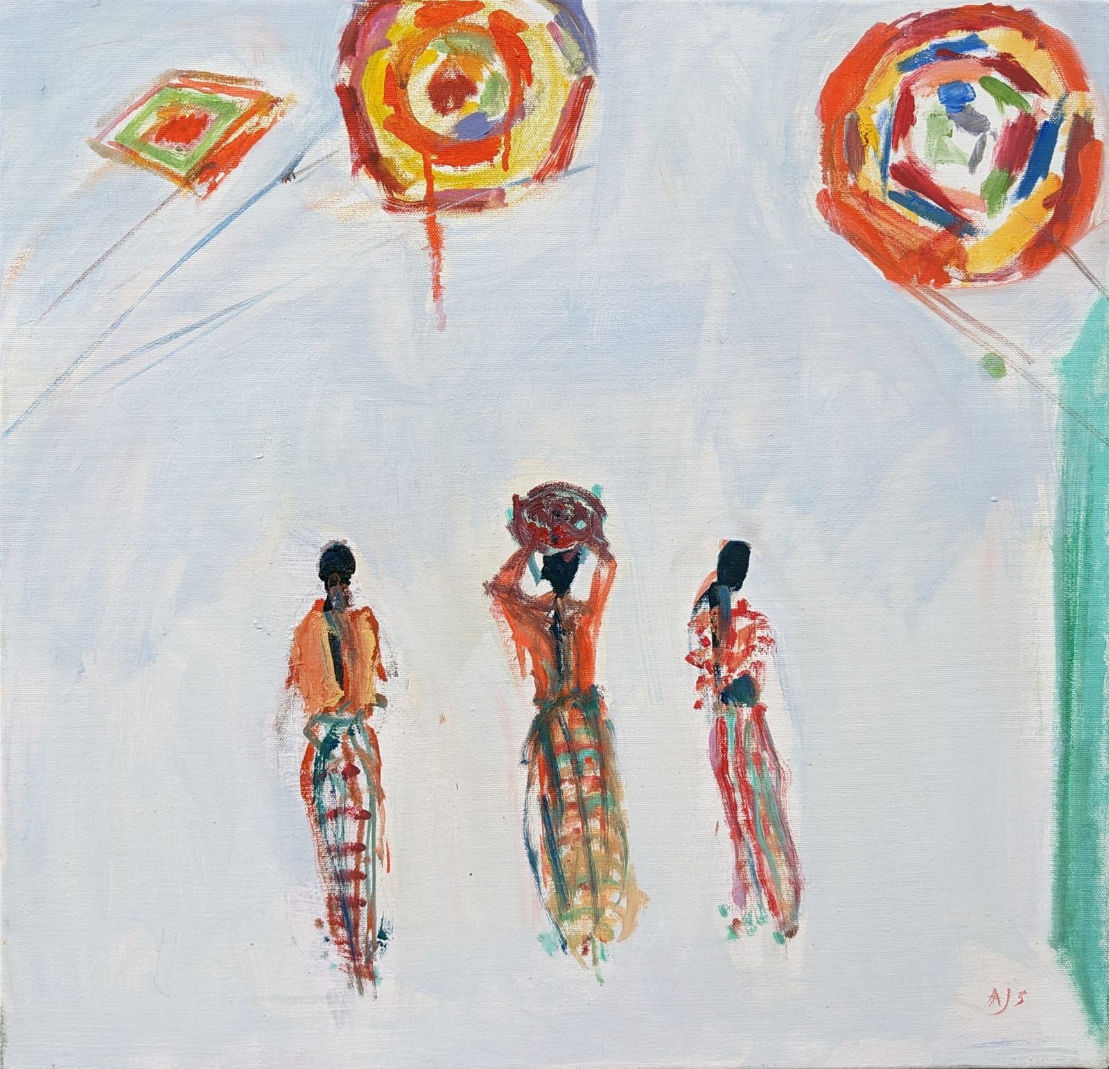 Ann Shrager NEAC, Water Carriers and Kites