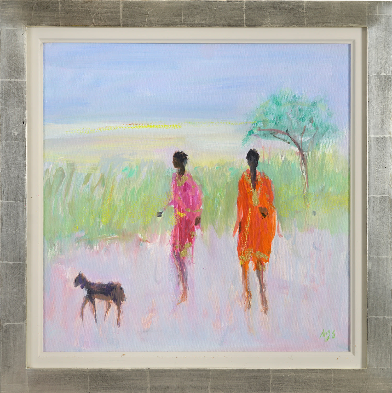 Ann Shrager NEAC, Two Masai Goat Herders