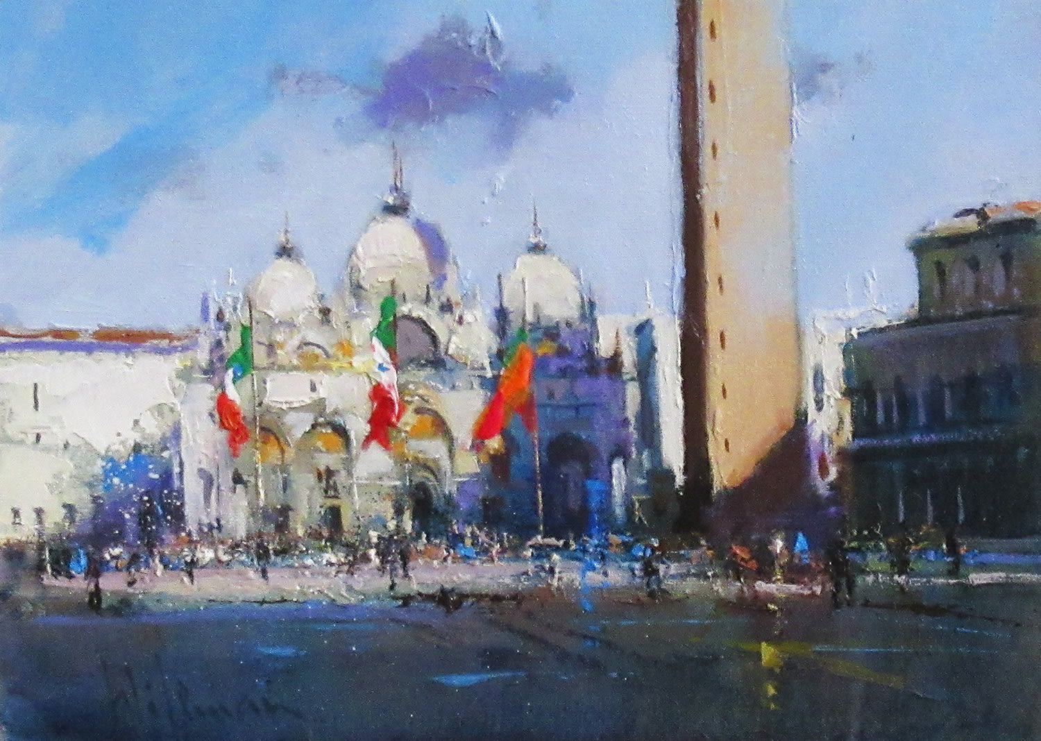 Peter Wileman FROI RSMA FRSA, Piazza San Marco