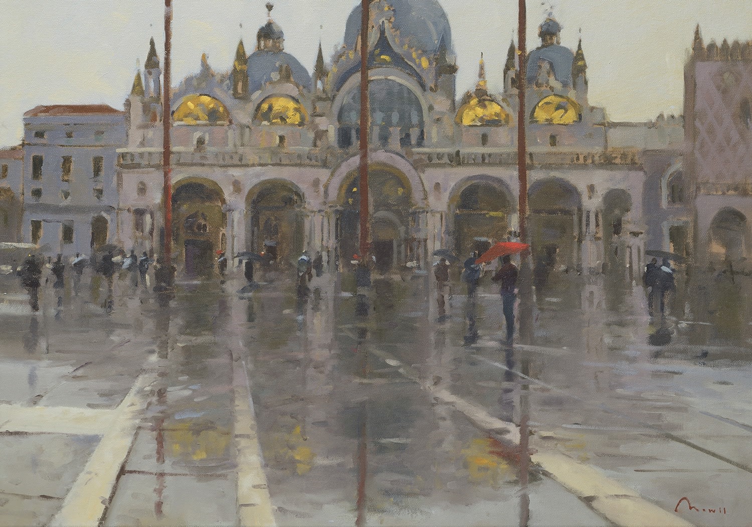 Ben Mowll ROI PPRSMA, St Mark's Square, Venice