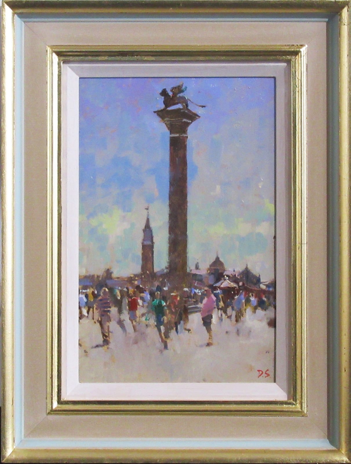 David Sawyer RBA, The Pink Shirt and the Winged Lion