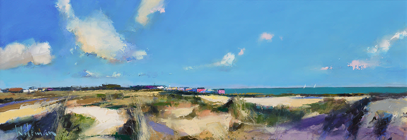 Peter Wileman FROI RSMA FRSA, Beach Huts, Southwold