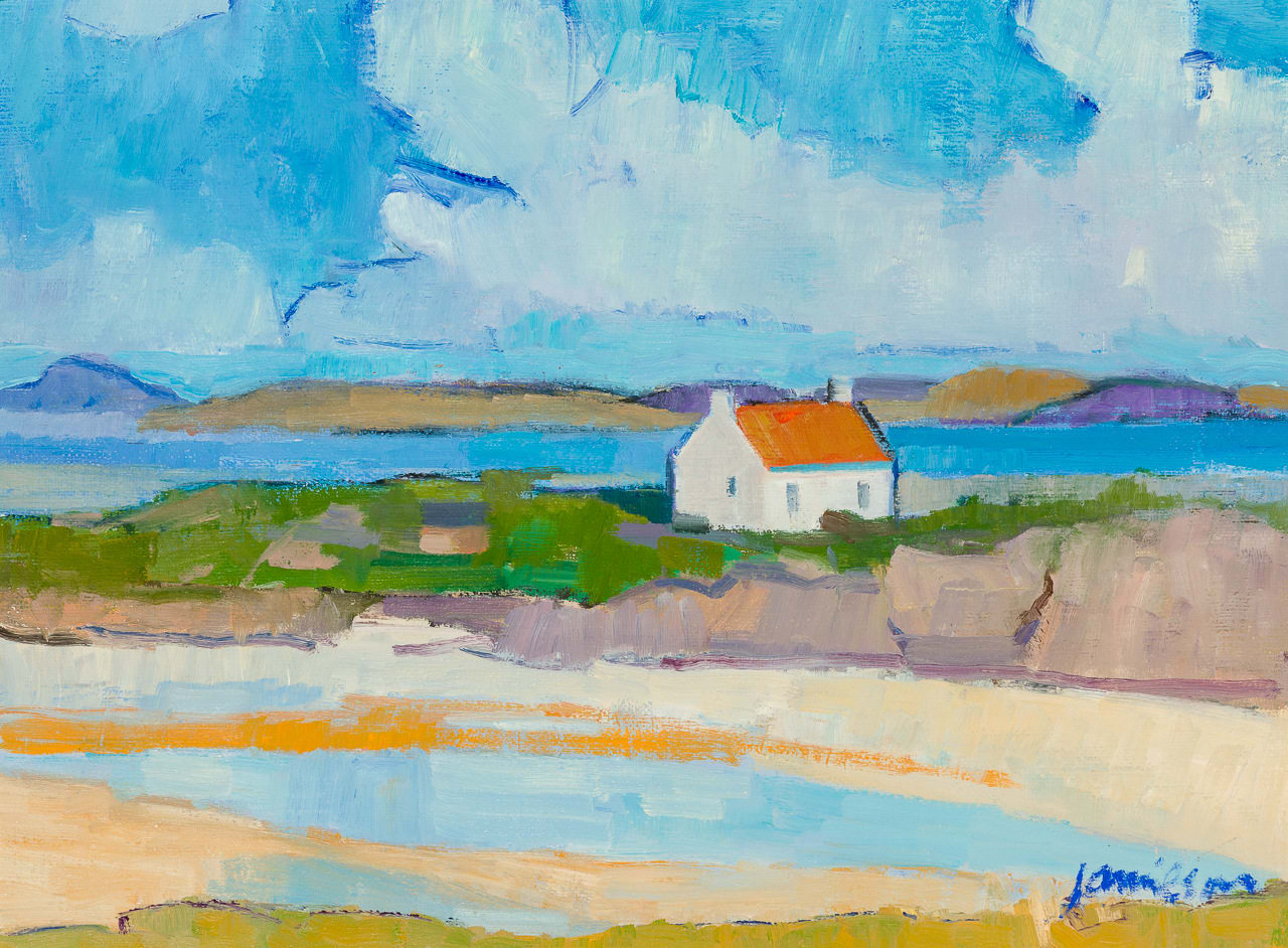 Charles Jamieson PAI PPAI, Cottage, Barra