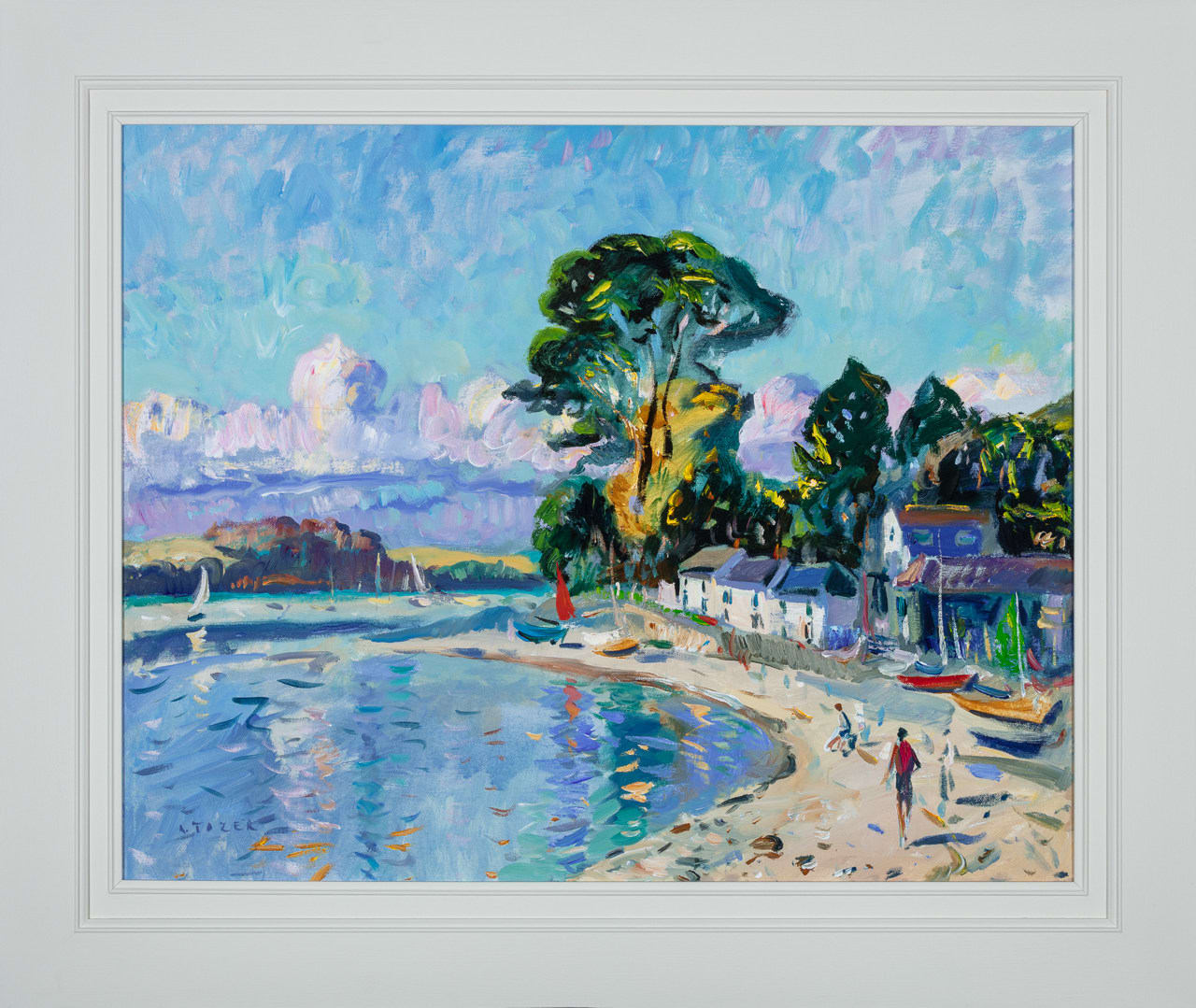 Andrew Tozer, Tranquil Morning, Helford Passage