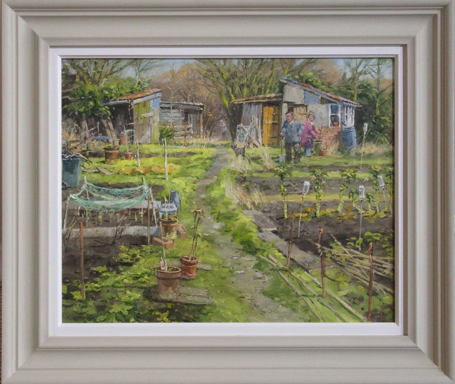 John Lines RBSA RSMA KAS, Allotment Stranger