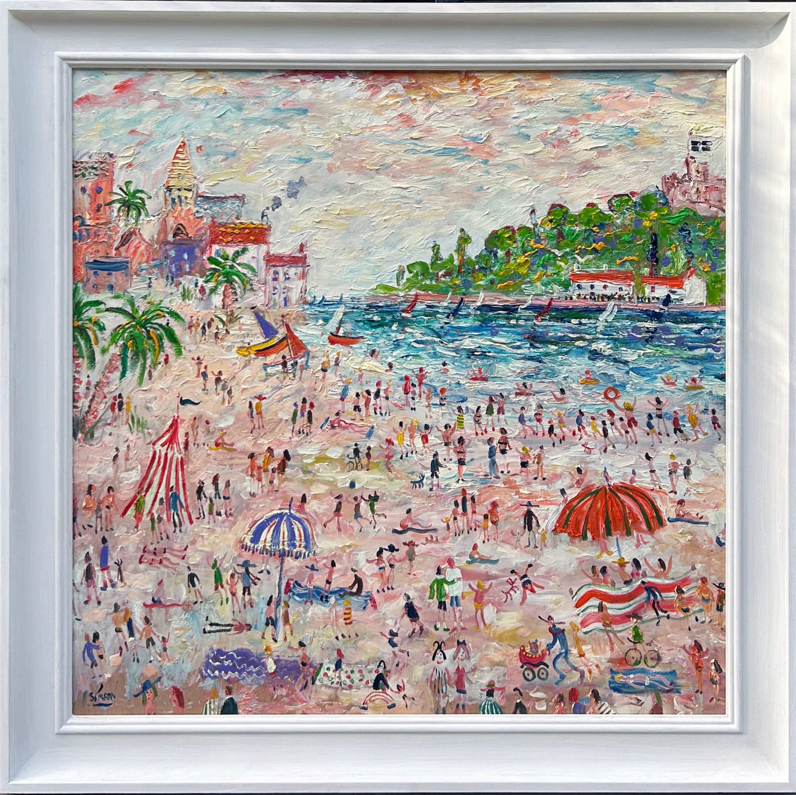 Simeon Stafford, View from Maraizon to The Mount