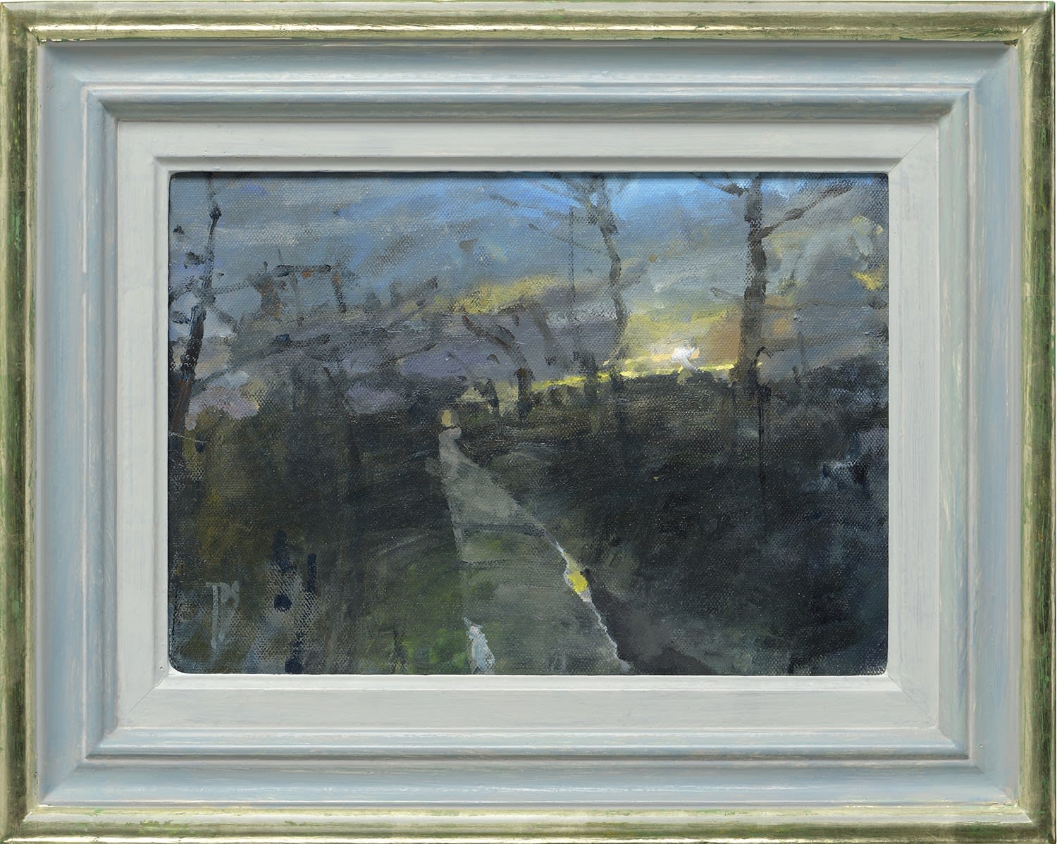 Tom Stevenson ROI, Winter Afternoon in the Lanes