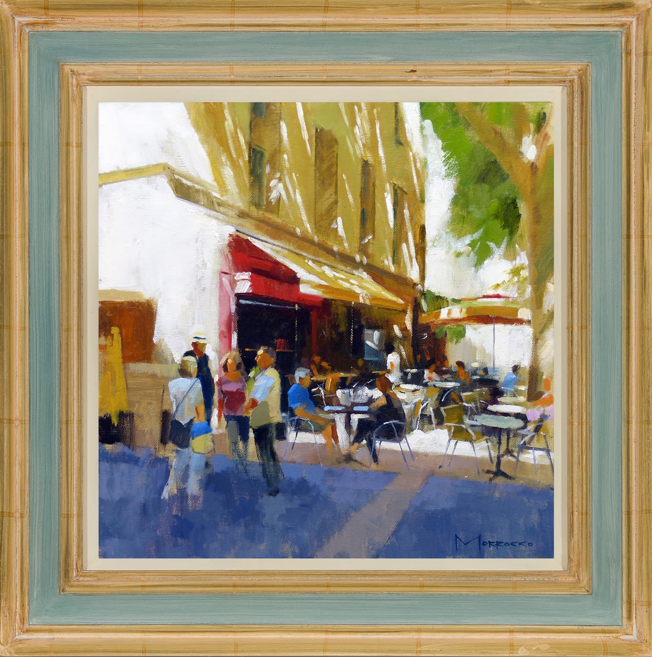 Jack Morrocco, Café on the Corner, Aix