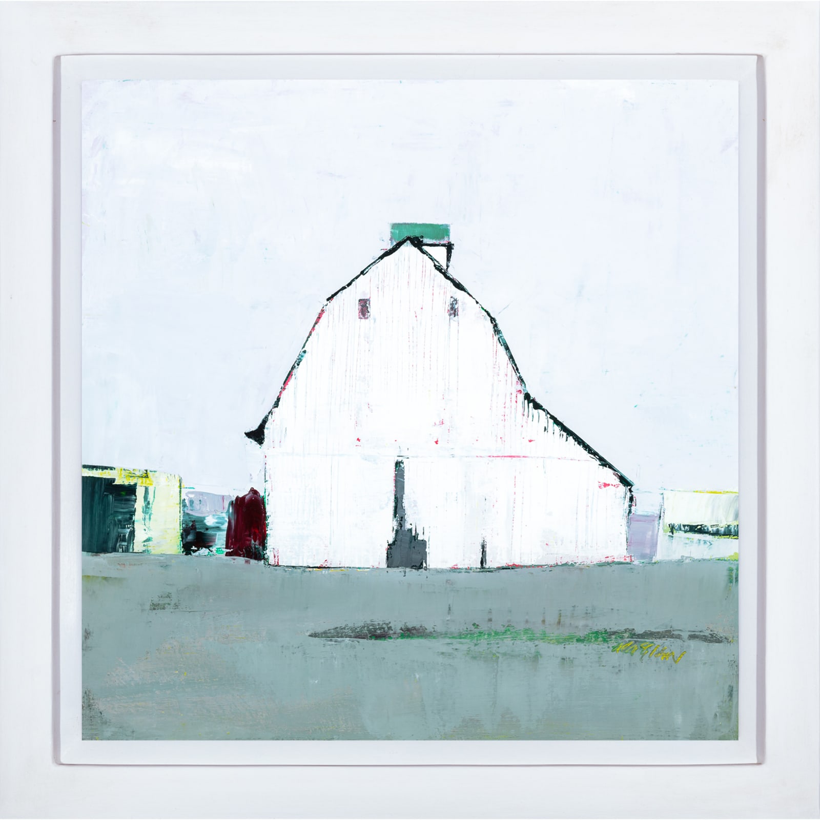 Mhairi McGregor RSW, Amish Barn, Kalona