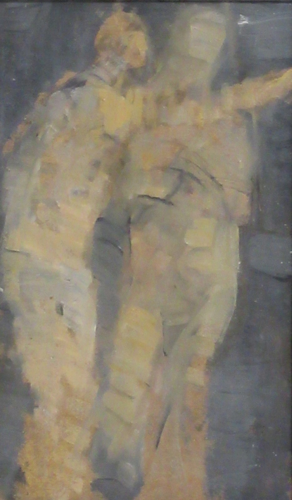 Charles Robert Owen Medley CBE RA, Two Figures (Wrestlers)