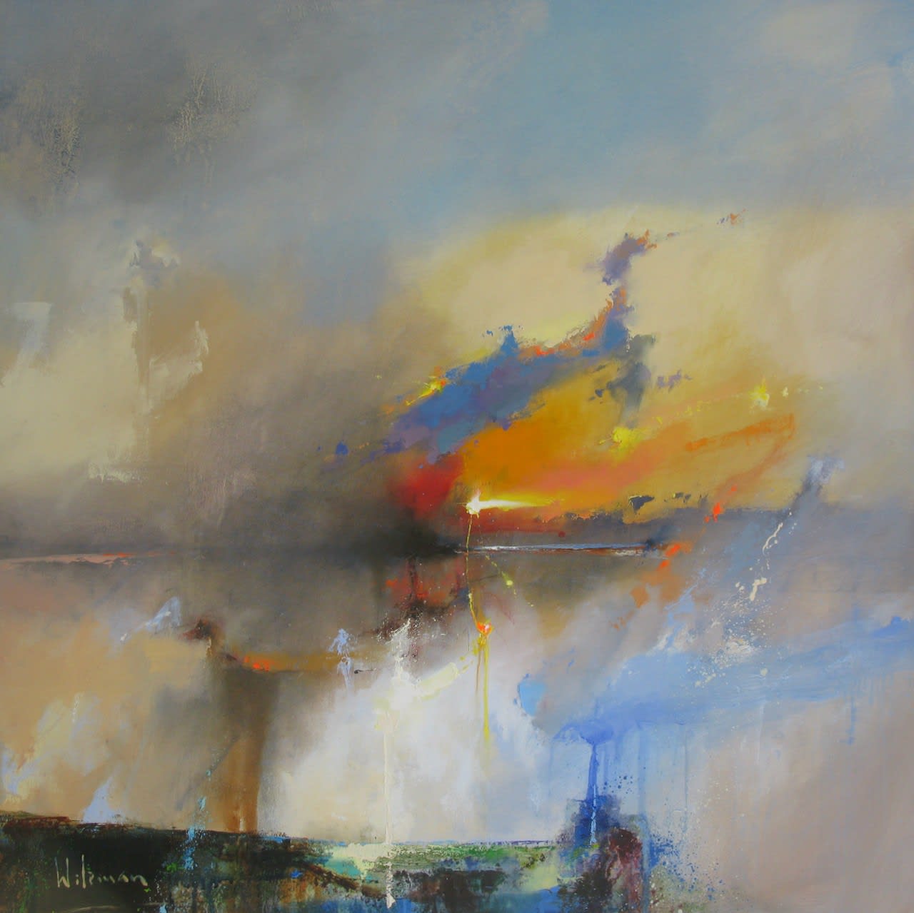 Peter Wileman FROI RSMA FRSA, Azure Illusion