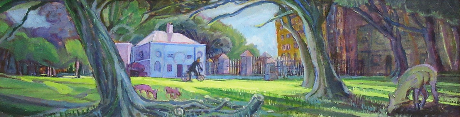 Naomi Alexander ROI, Cycling In Richmond Park