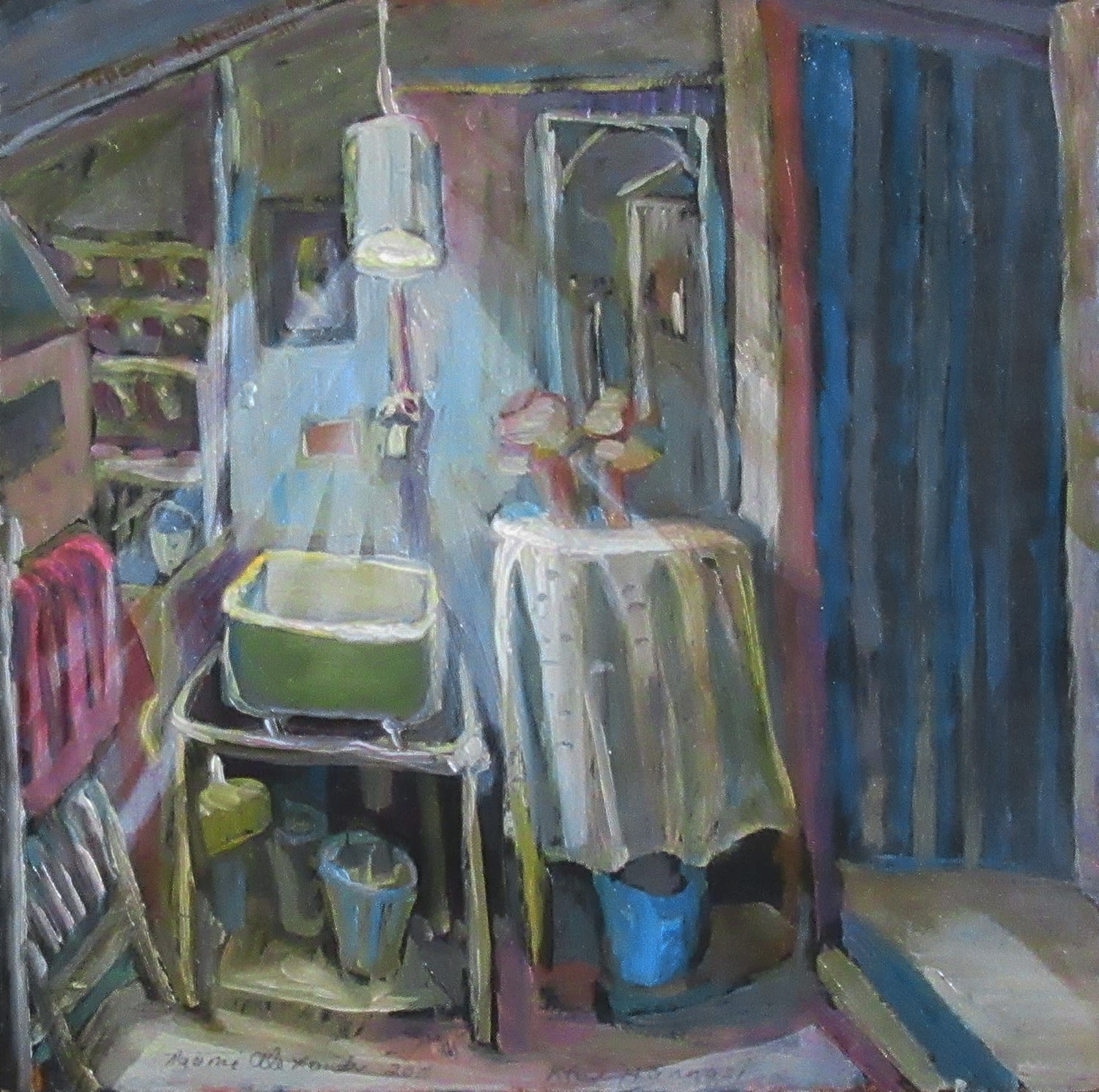 Naomi Alexander ROI, Kitchen in Craft Room, Kibbutz Kfar Hanassi