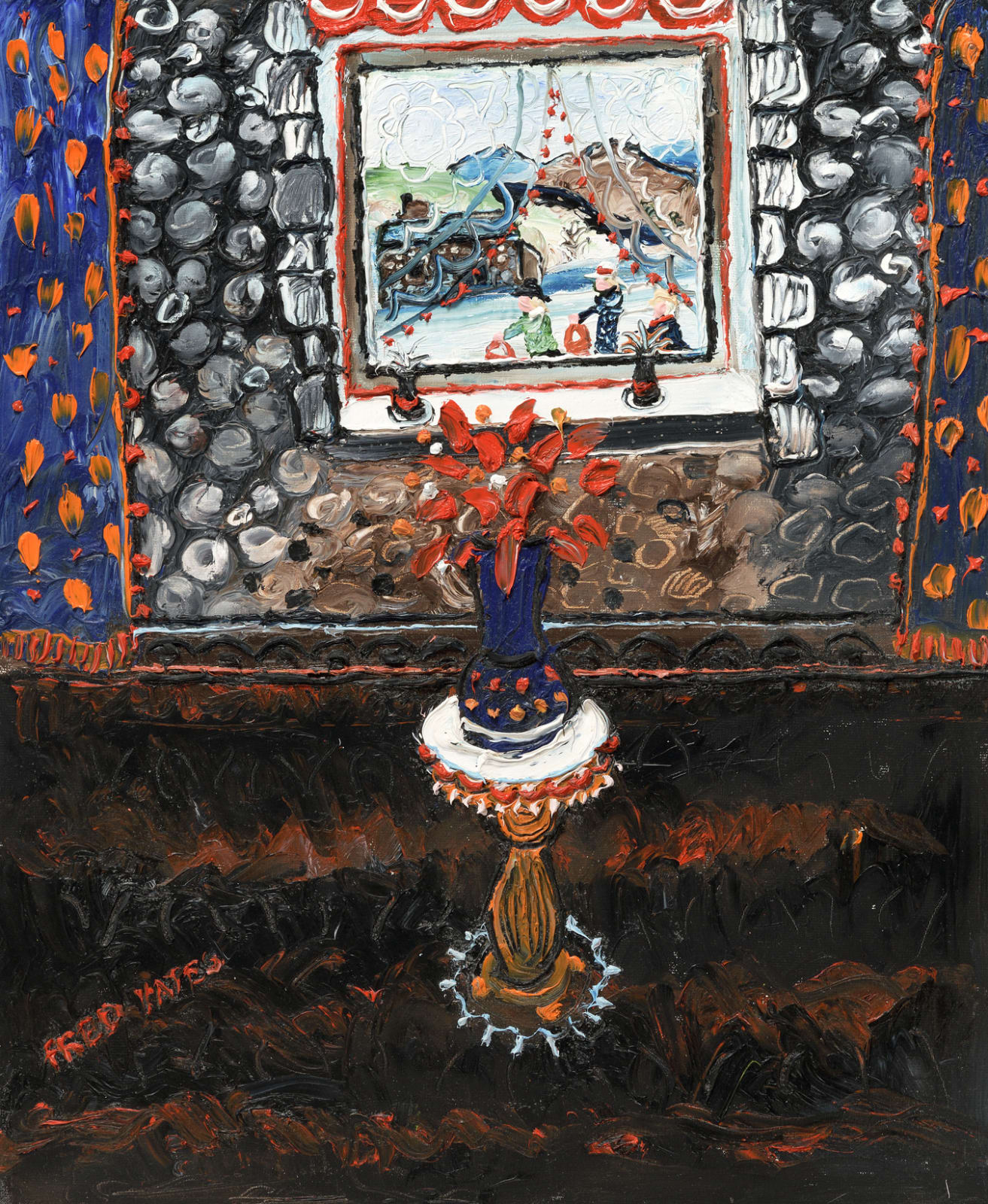 Fred Yates, Cornish Cottage Interior