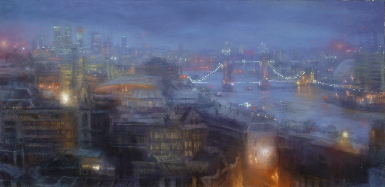 Matthew Draper PS, Evening Mist from The Monument