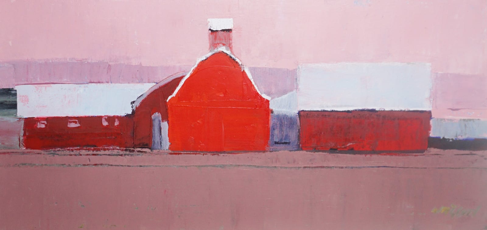 Mhairi McGregor RSW, German Barns Iowa